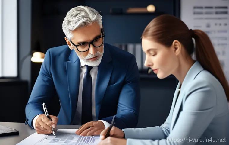 감정평가사 협회와 네트워킹 - **Prompt:** A diverse group of real estate professionals, including seasoned evaluators and young de...